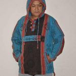 Stone Washed Block Print Hoodies