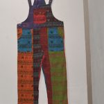 Patchwork Cotton OM Print Overalls