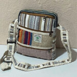 Three Zipper Hemp Cotton Bags