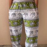 Himalayan Elephant Print Trousers