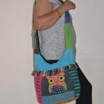 Applique Owl Cotton Bags