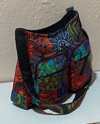 Square Patchwork Cotton Bags