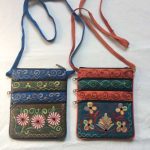 Embroidery Design Suede Bags