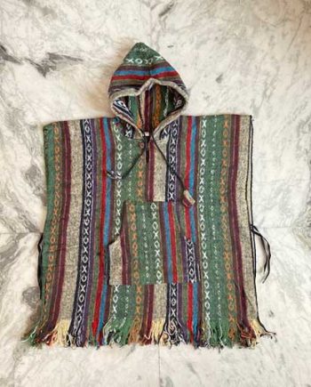 Children's Brushed Cotton Ponchos