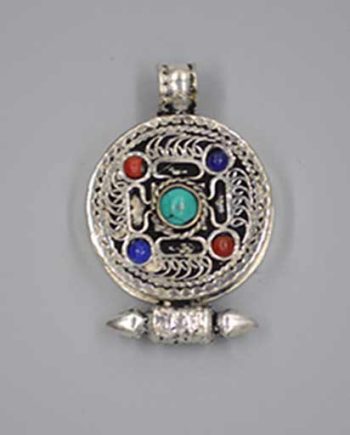Hand Carved Box Pendent