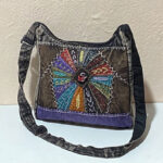 Needlework Cotton Shoulder Bag