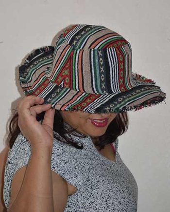 Gheri Cotton Multi Colored Hats