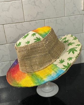 Half and Half Tie dye Hemp Hat
