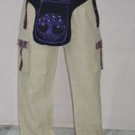 Tree Print Cotton Belt Bags