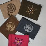 Small Cotton Embroidery Purse