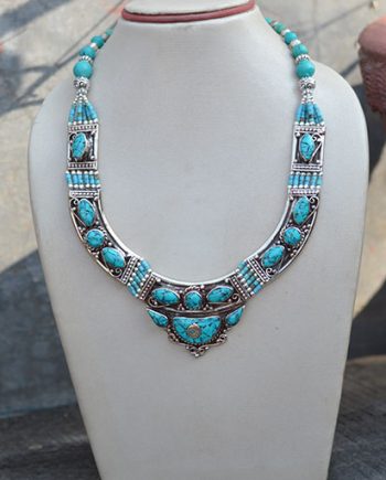 Hand Carved Nepalese Necklace
