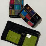 Stonewashed Patchwork Cotton Wallets