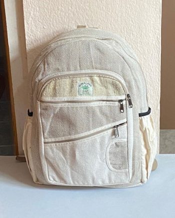 Multiple Pocket Hemp Backpack