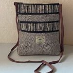 Five Zipper Hemp Cotton Bag