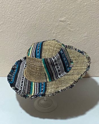 Handmade Hemp Cotton Patchwork Hats