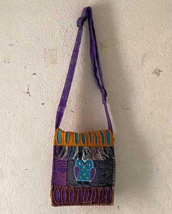 Stonewashed Cotton Hippie Bags