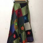 Patchwork-Long-Skirt