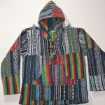 Joined Patches Cotton Jacket