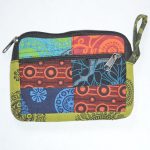 Joined Patches Cotton Purse