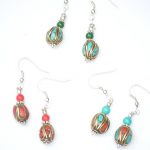 Small Delicate Nepalese Earrings