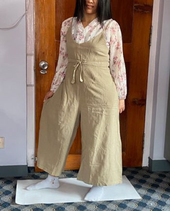 Enzyme Washed Cotton Overalls