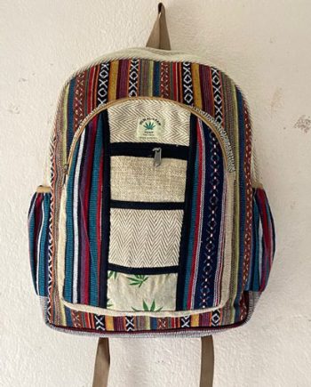Patchwork Hemp Cotton Backpacks