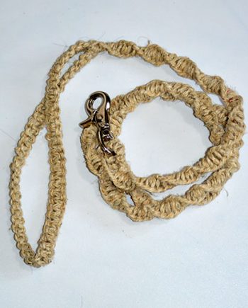 Handmade Hemp Dog Leash