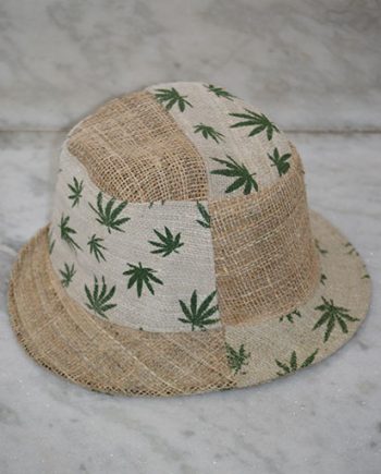 Hemp Leaf Patch Hats