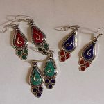 Himalayan Hand Carved Earrings