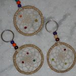Hemp Dream Catcher Key Rings