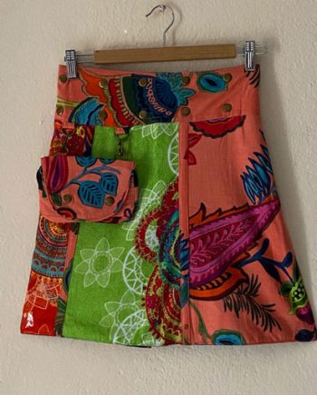 Reversible Short Wrap Skirts