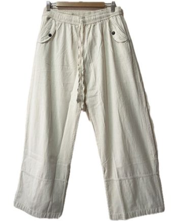 Enzyme Washed Cotton Trousers