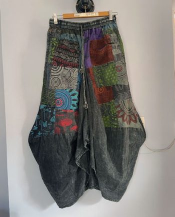 Patchwork Long Cotton Skirts