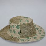 Handmade Hemp Leaf Hats