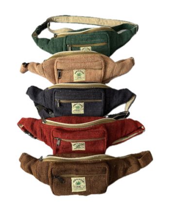Himalayan Hemp Belt Bags