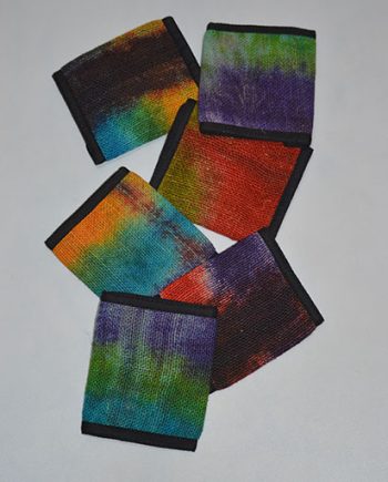 Tie Dyed Hemp Wallets