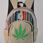 Hemp Leaf Hemp Backpack