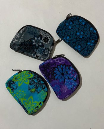 Printed Cotton Jewelry Purse