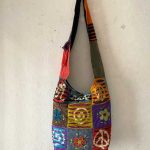 Stonewashed Patchwork Cotton Bags