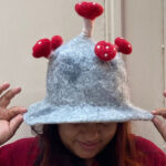 Handmade Mushroom Felt Hats