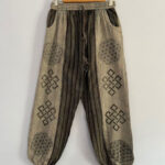 Two Patch Fabric Cotton Trouser