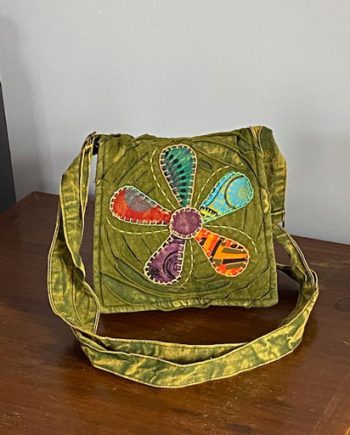 Big Patch Flower Cotton Bag
