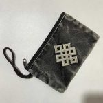 Endless Knot Cotton Purse