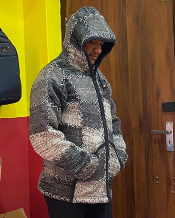 Woolen Fleece Lined Jacket