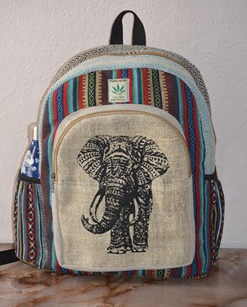 Elephant Hemp Cotton Backpacks