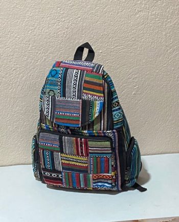 Patchwork Cotton Backpacks