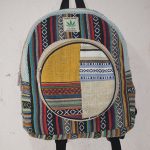 Round Pocket Hemp Backpack