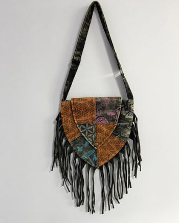 Front Patchwork Cotton Bags