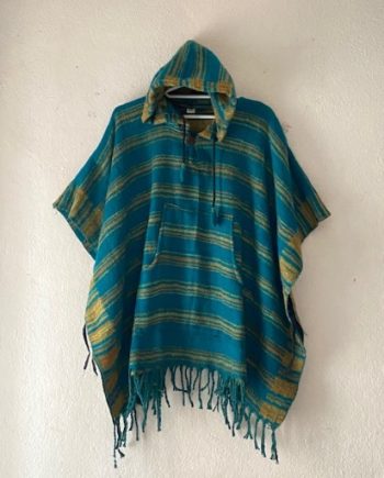 Hooded Warm Woolen Poncho