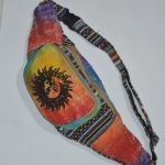 Tie Dyed Hemp Belt Bags